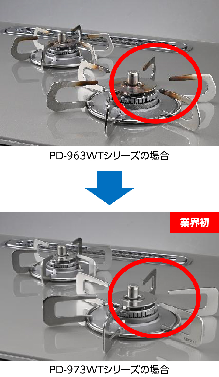 熱による変色を低減し、美しさを長く保つ「クリスタルキープゴトク」