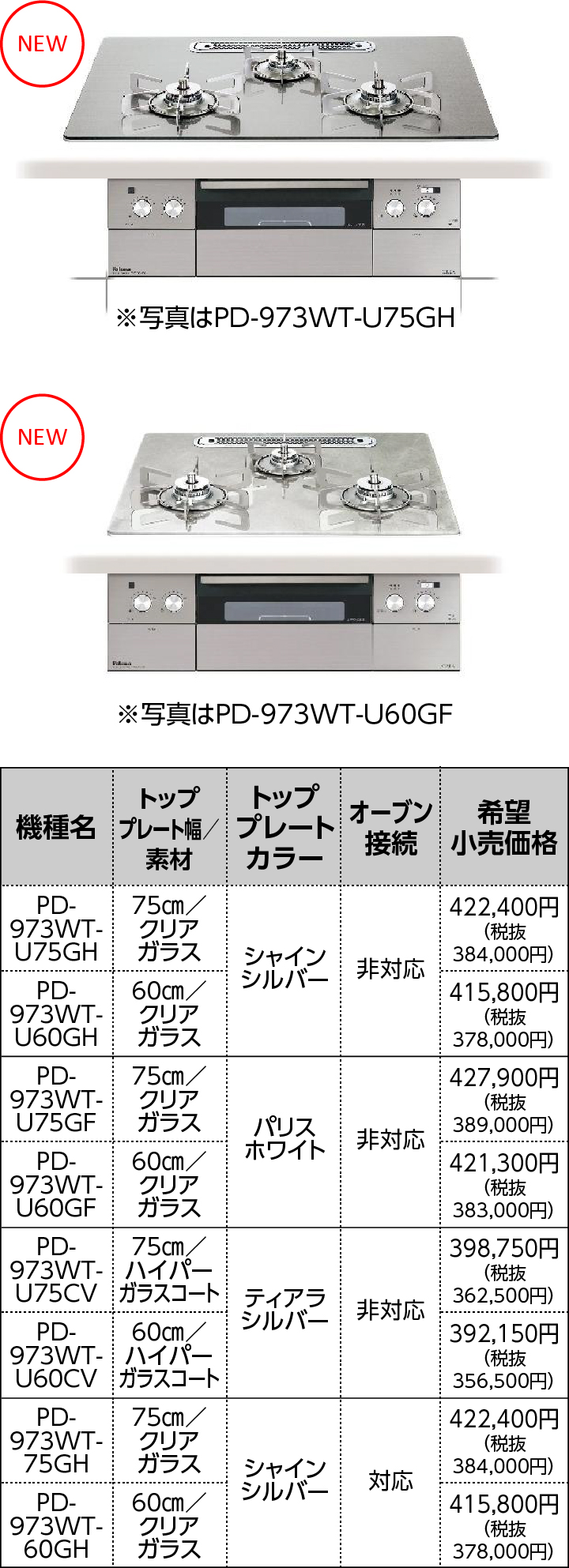 ラインアップ