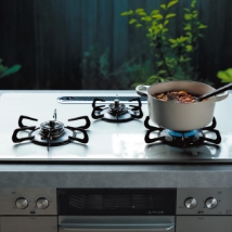 お料理とお手入れがもっと簡単に。ビルトインコンロ　「WITHNA（ウィズナ）」シリーズをモデルチェンジし、9月1日に新発売。
