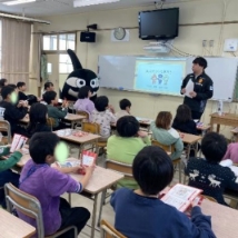 小学校にて「火災の知識を深める授業」を実施しました。