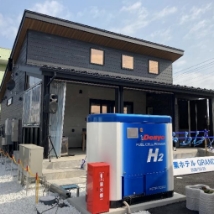 浪江水素ホテルへ、水素専焼タイプの給湯器を提供